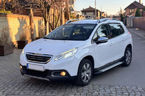 Peugeot 2008 2013-2019 рр. Бокові пороги Allmond Grey (2 шт., алюміній) фото 1