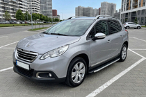 Peugeot 2008 2013-2019 рр. Бокові пороги Fullmond (2 шт., алюміній) фото 1