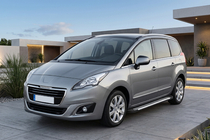 Peugeot 5008 2009-2016 рр. Бокові пороги Line (2 шт., алюміній) фото 1