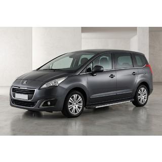 Бокові пороги Duru (2 шт., алюміній) Peugeot 5008 2009-2016 рр. фото 1