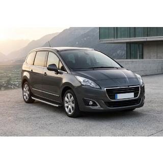 Бокові пороги Fullmond (2 шт., алюміній) Peugeot 5008 2009-2016 рр. фото 1