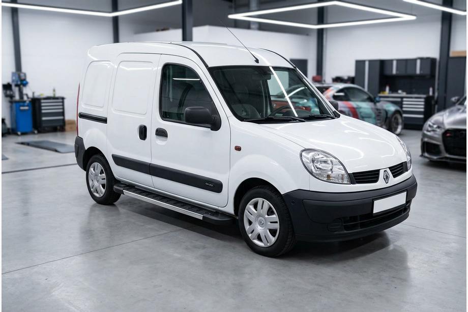 Renault Kangoo 1998-2008 рр. Бокові пороги RedLine V1 (2 шт., алюміній) Image