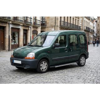 Бокові пороги Duru (2 шт., алюміній) Renault Kangoo 1998-2008 рр. фото 1