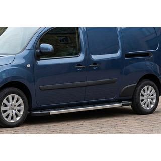 Бокові пороги RedLine V1 (2 шт., алюміній) Renault Kangoo 2008-2020 рр. фото 1