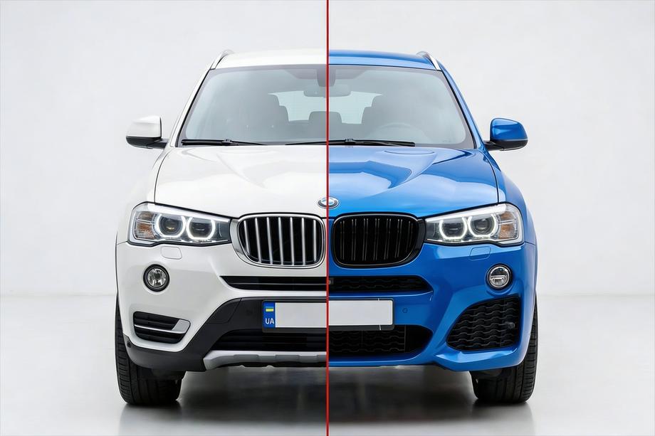 BMW X3 F25 2011-2018 рр. Комплект обвісів M-Tech (для 2014-2018)