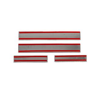 Накладки на пороги Carmos (4шт, нерж.) фото 4