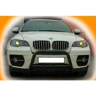 Кенгурятник WT003 Black (нерж) фото 4