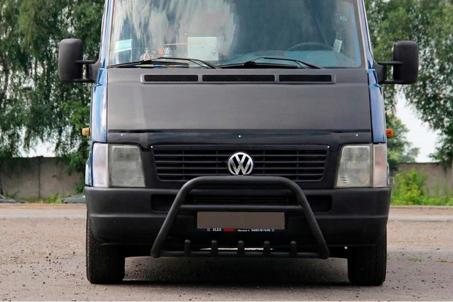 Volkswagen LT 1995-2006 рр. Кенгурятник WT003 Black (нерж) Image