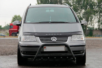 Volkswagen Sharan 2010-2023 рр. Кенгурятник WT004 Black (нерж) фото 1