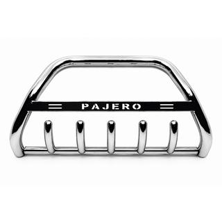 Кенгурятник WT004 (нерж) Mitsubishi Pajero Wagon IV 2006-2021 рр.
