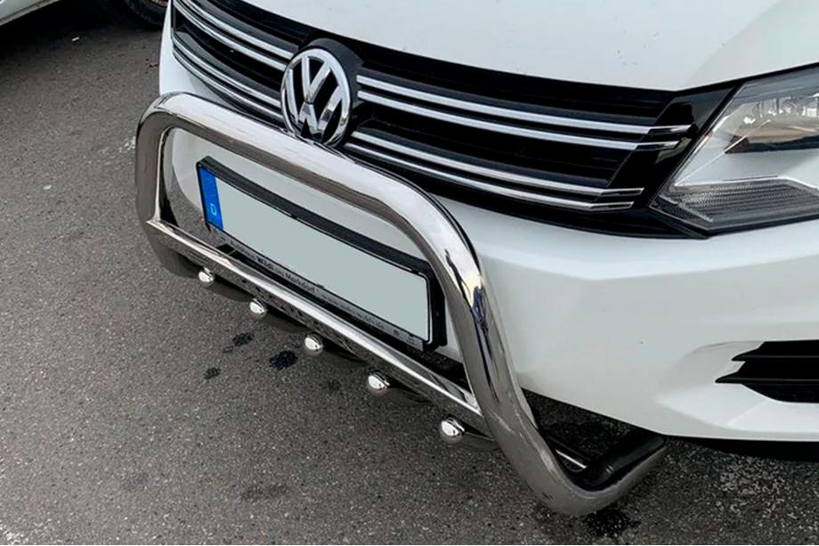 Volkswagen Tiguan 2007-2016 рр. Кенгурятник WT004 (нерж) Image