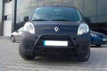 Renault Kangoo 2008-2020 рр. Кенгурятник WT003 Black (нерж) фото 5