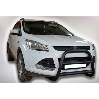 Кенгурятник WT018 Black (нерж.) фото 2