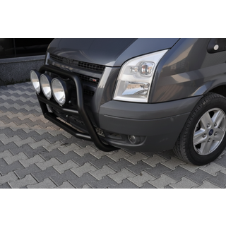 Кенгурятник WT018 Black (2006-2014, нерж.) фото 3