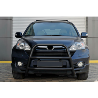 Кенгурятник WT018 Black (нерж.) фото 2