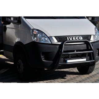 Кенгурятник WT018 Black Iveco Daily 2006-2014 рр. фото 2