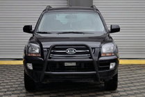 Kia Sportage 2004-2010 рр. Кенгурятник WT018 Black (нерж.) фото 2
