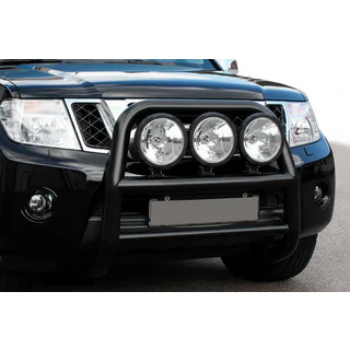 Кенгурятник WT018 Black (нерж) Nissan Navara 2006-2015 рр.