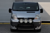 Renault Trafic 2001-2015 рр. Кенгурятник WT018 Black (нерж.) фото 2
