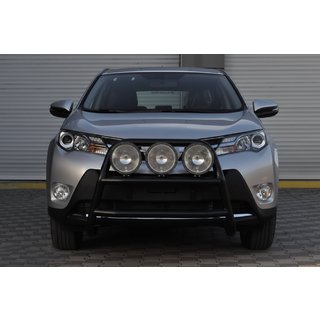 Кенгурятник WT018 Black (нерж) Toyota Rav 4 2013-2018 рр. фото 4