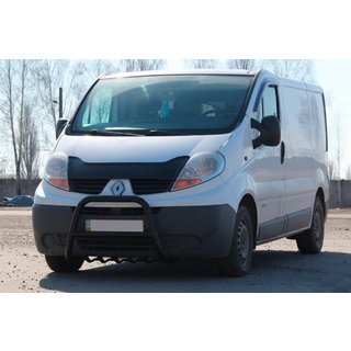 Кенгурятник QT-Spec Black (нерж.) Opel Vivaro 2001-2015 рр. фото 3