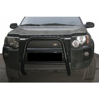 Кенгурятник QT008 Black (нерж) Land Rover Freelander II 2006-2014 рр.