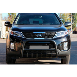 Кенгурятник WT021 Black (нерж.) фото 2