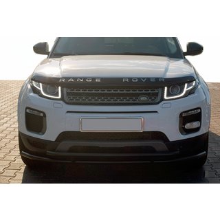 Передній захист ST014-1 Black (нерж) Range Rover Evoque 2012-2018 рр. фото 1