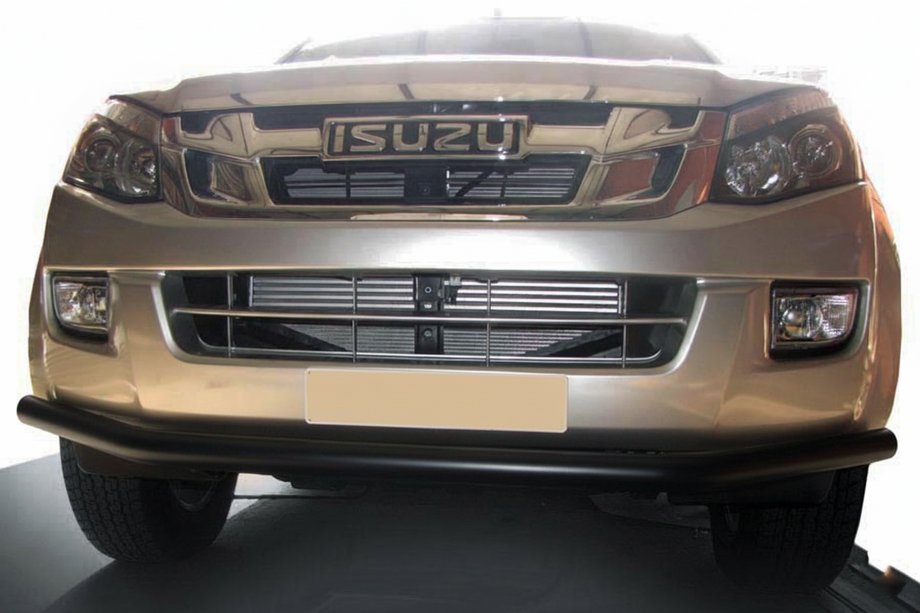 Isuzu D-Max 2011-2019 рр. Передній захист ST014 Black (нерж.) Фото 1