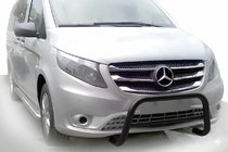 Mercedes Vito/V-class W447 2014- рр. Кенгурятник WT005 Black (нерж.) фото 1