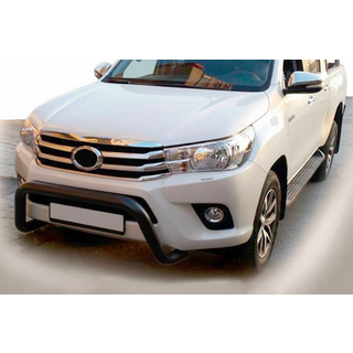 Передній захист WT009 Black (нерж)