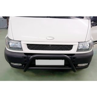 Кенгурятник WT006 Black (нерж)