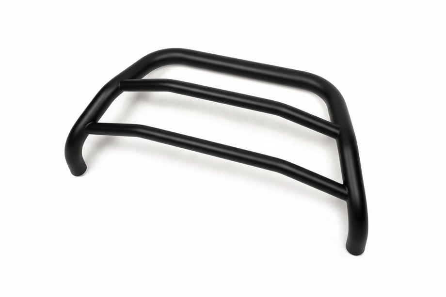 Volkswagen LT 1995-2006 рр. Кенгурятник WT022 Black (нерж) Фото 3