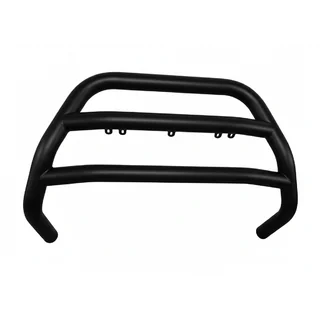 Кенгурятник низький WT017 Black (нерж.)