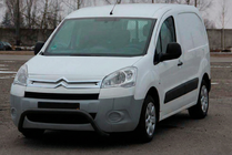Peugeot Partner Tepee 2008-2018 рр. Кенгурятник WT007 Black (нерж.) фото 2