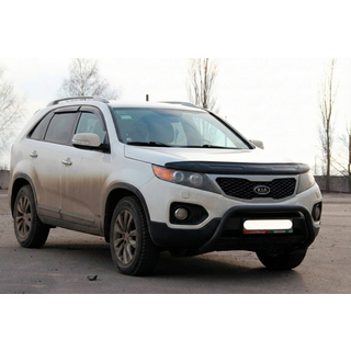 Кенгурятник WT007 Black (нерж.) фото 3