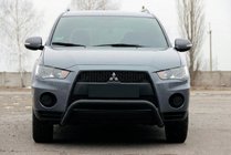 Mitsubishi Outlander 2006-2012 рр. Кенгурятник WT007 Black (нерж.) фото 2