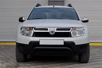 Renault Duster 2008-2017 рр. Кенгурятник ST011 Black (нерж.) фото 1