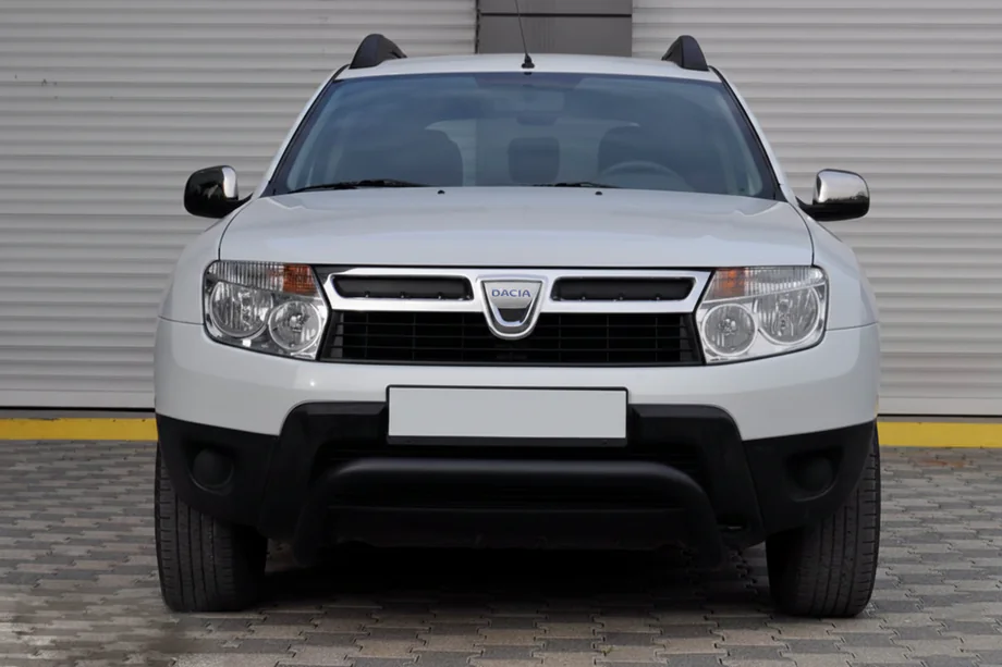 Renault Duster 2008-2017 рр. Кенгурятник ST011 Black (нерж.) Image