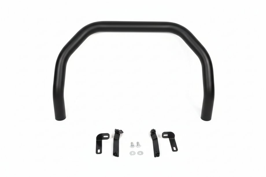 Jeep Grand Cherokee WK 2004-2010 рр. Кенгурятник WT007 Black (нерж) Фото 1