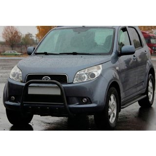 Передня дуга QT006 Black (нерж.) Daihatsu Terios 2006-2017 рр. фото 1