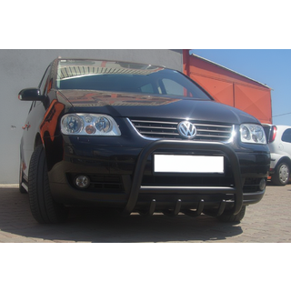 Кенгурятник QT006 Black (нерж) фото 3