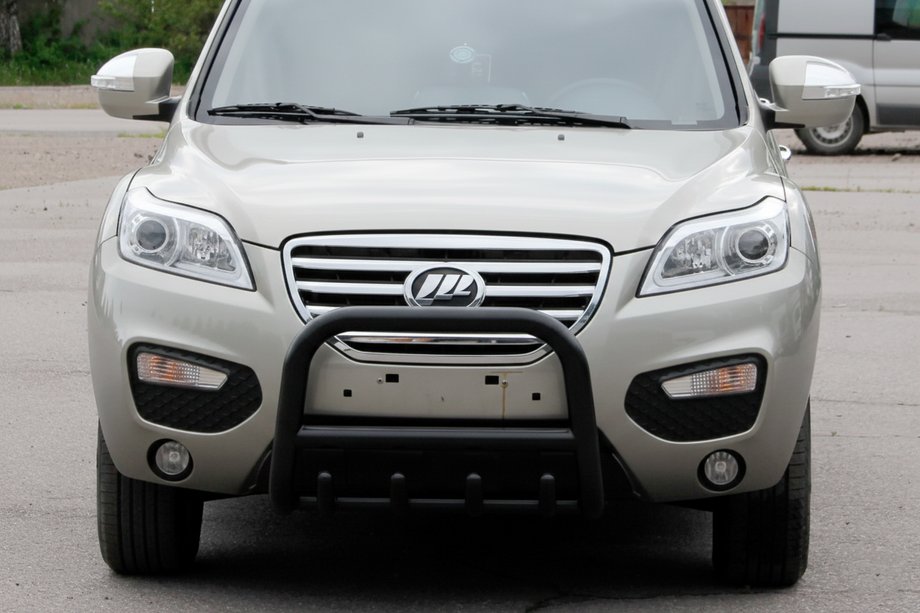 Lifan X60 2011- рр. Кенгурятник QT006 Black (нерж.) Image