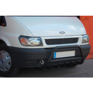 Кенгурятник WT002 Black (2006-2014, нерж.) фото 2