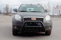 Geely Emgrand X7 2011- рр. Кенгурятник WT002 Black (нерж.) фото 2