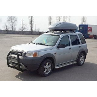 Кенгурятник QT007 Black (нерж.) Land Rover Freelander I 1997-2006 рр. фото 2