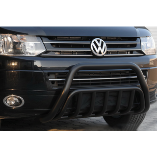 Кенгурятник WT002 Black (нерж) Volkswagen T5 2010-2015 рр.