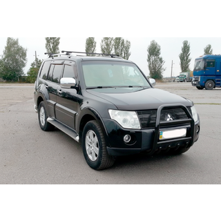 Кенгурятник QT011 Black (нерж.) фото 1