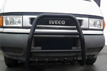 Iveco Daily 1999-2006 рр. Кенгурятник QT007 Black фото 1