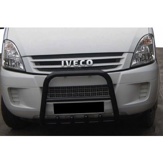 Кенгурятник QT007 Black Iveco Daily 2006-2014 рр.